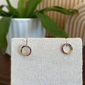 New Hespera Pride Month Rainbow stud earrings